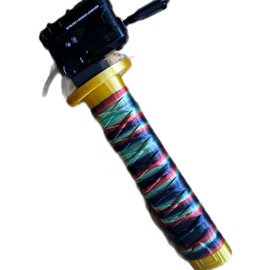 Beyblade X Katana Grip Red Black Spiral - Durable Design for Enhanced Grip and Control collection