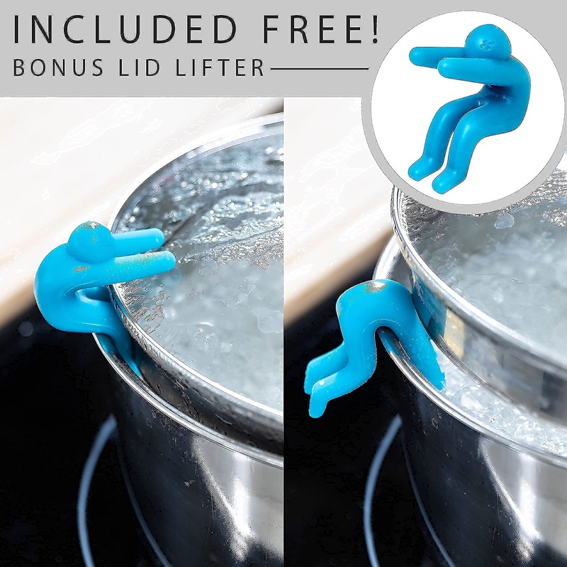 SleepySpoon - Spoon Rest for Kitchen Counter – Pot Lid