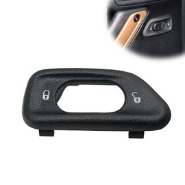 Icyhaws Car Door Lock Switch Bezel, Left Driver Side Door Lock Switch Cover Trim Compatible with Jep Wrangler JK 2011 2012 2013 2014 2015 2016 2017 2018, Replaces #68185911AA