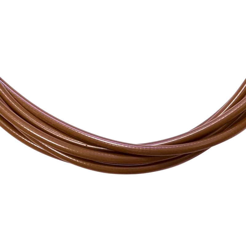 Bike Brake Cable Sheath, 5 mm x 3 m, Brown