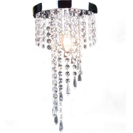 Modern Chrome Crystal Ceiling Lights lamp Fixtures Pendant Crystal Chandelier
