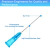 23G 25mm Needles, Disposable Dispensing Lab Supplies,100Pcs Dispensing Needle with