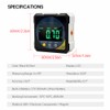 Two-sided Laser Digital Protractor Magnetic Inclinometer 4 x 90° Angle