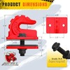AMBULL 2 Pack 3/8" Tractor Bucket Grab Hook Grade 70