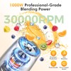 KOIOS 1000W Smoothie Blender, 15-in-1 Single Serve Set, Press-Twist Design