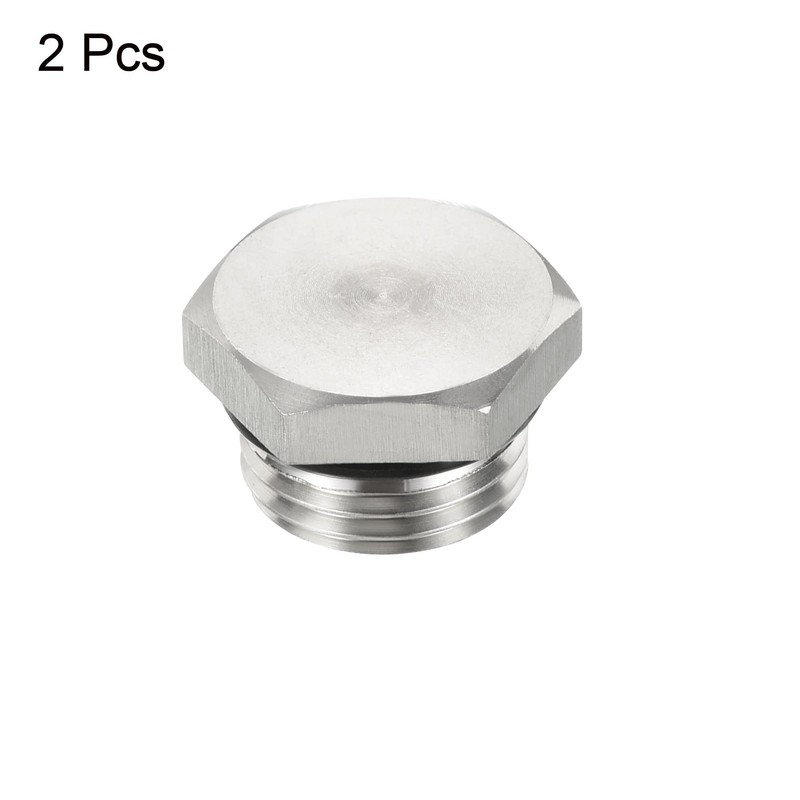PATIKIL M16x1.5 Male Plug, 1 Pack Waterproof Dustproof 304 Stainless