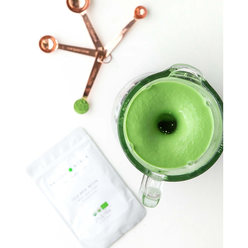 Matcha Ninja 100% Raw Organic Matcha Green Tea. 70g Cold