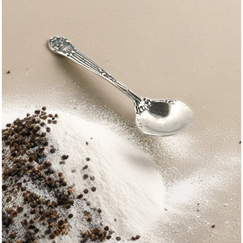 SIlverliza SOLID 925 Sterling silver Mini Spoon, Small spoon for