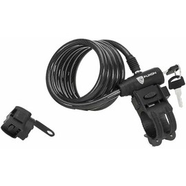 Fuxon Spiral Cable Lock 10/1800 mm with Holder