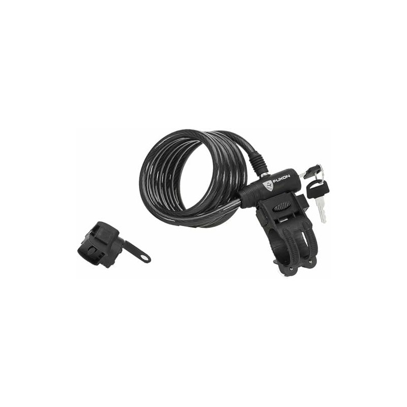 Fuxon Spiral Cable Lock 10/1800 mm with Holder
