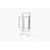 JERDON Ironing Board Holder and Iron Caddy - Stainless Steel