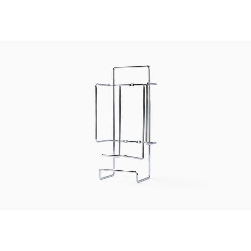 JERDON Ironing Board Holder and Iron Caddy - Stainless Steel