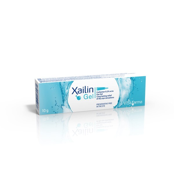 Xailin Gel - Dry Eye Lubricant 10 Grammes x2 Pack
