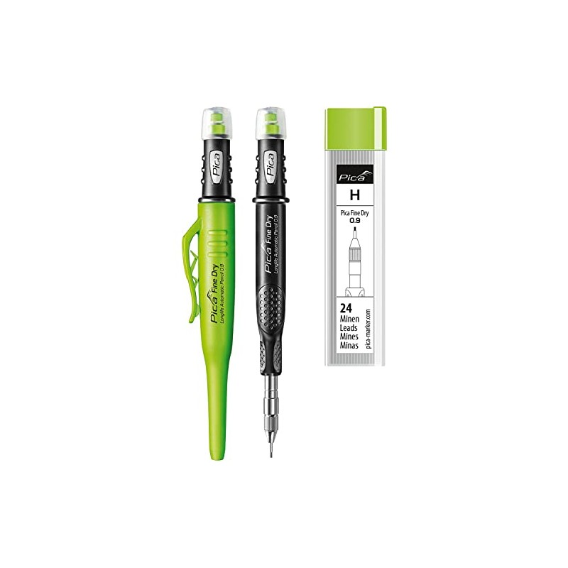 vasalat Pica Deep Hole Marker Fine-Dry 0.9, Pencil Drill Hole