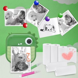 10 Rolls Print Camera Paper Refill,Photo Printer Thermal Paper for Kids, Kids Camera Accessories