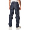 Key Apparel Relaxed Fit Double Front Denim Logger Dungarees -