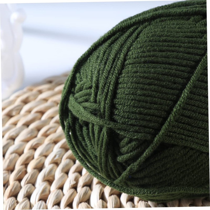 LIFKOME 50G Milk Cotton Yarn Soft Chunky Crochet Knitting Wool
