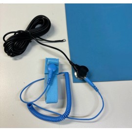 Waterun ESD Anti Static Grounding Mat with Wrist Strap & Ground Cord , 2' Wide x 3' Long