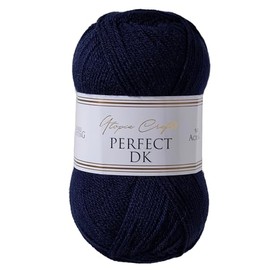 Utopia Crafts DK Double Knitting Yarn, 100g (Navy Blue)