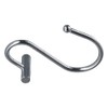 Benytro Black Shower Curtain Hooks Rings, Decorative Shower Curtain Rings