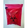 Red Biohazard Specimen Bag 11x15 inches 500 pcs stick on