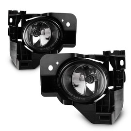 AUTOWIKI Fog Lights Assembly For 2009-2014 Nissan Maxima With Clear Lens 2PCS OEM Fog Lamps (Switch and Wiring Kit Included)