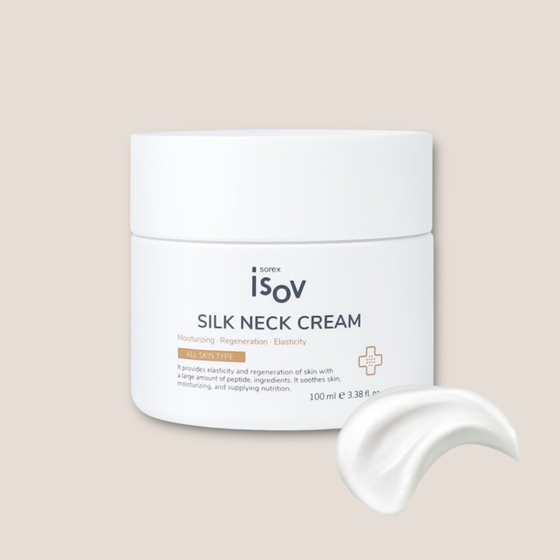 Isorb/Silk Neck Cream 100ml Neck Wrinkle Elasticity Improvement Moisture Nutrition