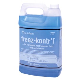 Nu-Calgon 4188-07 Freez-Kontr'l Propylene Glycol, Blue, 1 Gallon Bottle