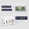 LYCXAMES Thermometer & Hygrometer, 8 Pieces Mini LCD Digital Hygrometer