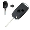 SEGADEN Modified Upgraded Flip Key Shell Compatible with Honda 2