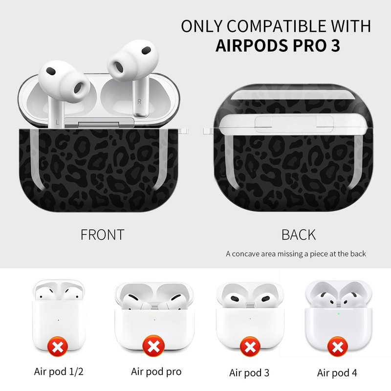 ZEKICE for AirPods Pro 3 Case, Compatible with AirPods Pro