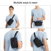 Waist Fanny Pack Men Fashion Bum Bag with Adjustable Belt