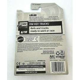 Hot Wheels 2022 Hot Wheels LOLUX #115/250 HW Hot Trucks 8/10 (Red)