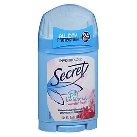 Secret Anti-Perspirant Deodorant Invisible Solid Powder Fresh 1.60 oz (Pack of 2)