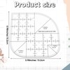 Curved Corner Cutter Ruler, Acrylic Sewing Patchwork Ruler Quilting Templates,