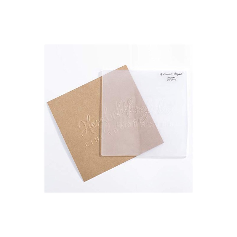 Vaessen Creative Embossing folder.