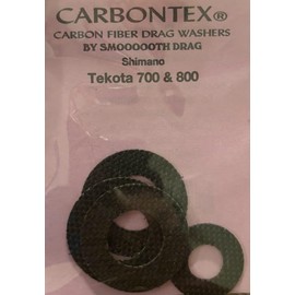 Carbon Drag Washer Kit FITS Shimano Tekota 700 & 800