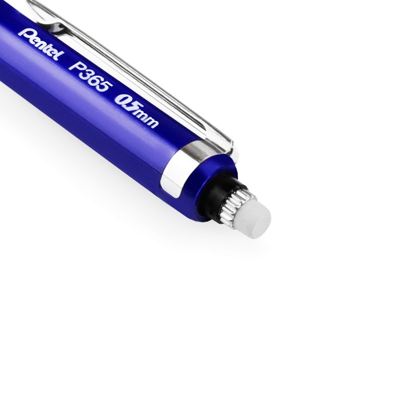 Pentel P365 Automatic Mechanical Pencil - 0.5mm - Blue Barrel