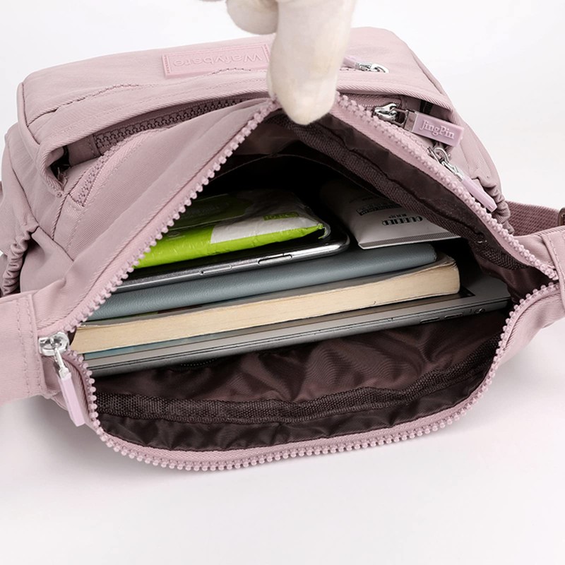 Wafybsre Handbags for Ladies Multi Pocket Purses for Women Messenger