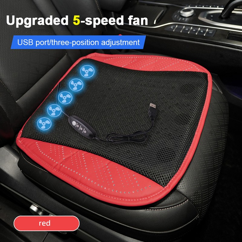 Car Seat Cooling Pad 3 Speed Adjustment Car Seat Cooling