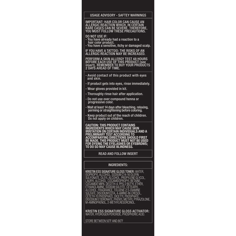 Kristin Ess Hair Gloss in Smokey Topaz Medium Neutral Blonde