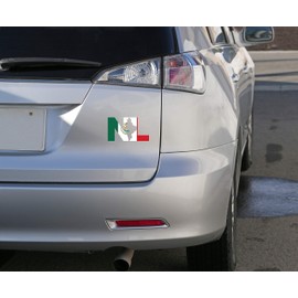 NL Nuevo Leon Bandera Mexico Sticker Decal Calcomania (24"x13.7")