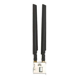 Elprico Elprico WiFi 6 Dualband-Wireless-Karte mit 2 Antennen, 2,4 Gbit/s Geschwindigkeit, BT5.1, Kompatibel mit -Motherboards, M.2 CNVI-Protokoll