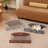 FUKUMARU 26 Inch Cat Scratcher Cardboard Lounge Bed, 2 Reversible