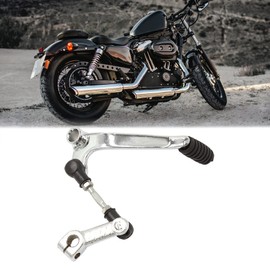 sourcingmap Silver Tone Metal Gear Shifter Shift Lever 26cm Long for Motorcycle