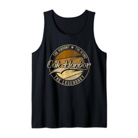 Oak Harbor WA | Washington | Vintage Distressed Tank Top