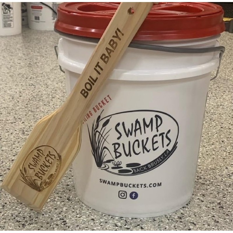 Wooden Swamp Bucket Specialty Paddle