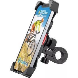 visnfa Bike Phone Mount Anti Shake 360° Rotation for any device between 3.5" and 6.5"