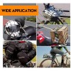 Redes Malla Moto Sujetar Casco Portabulto Cuerda Gancho 5pcs