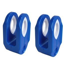 Nishida Clothesline Stopper, Blue, 1.8 x 3.3 x 1.3 inches (4.5 x 8.4 x 4 cm)